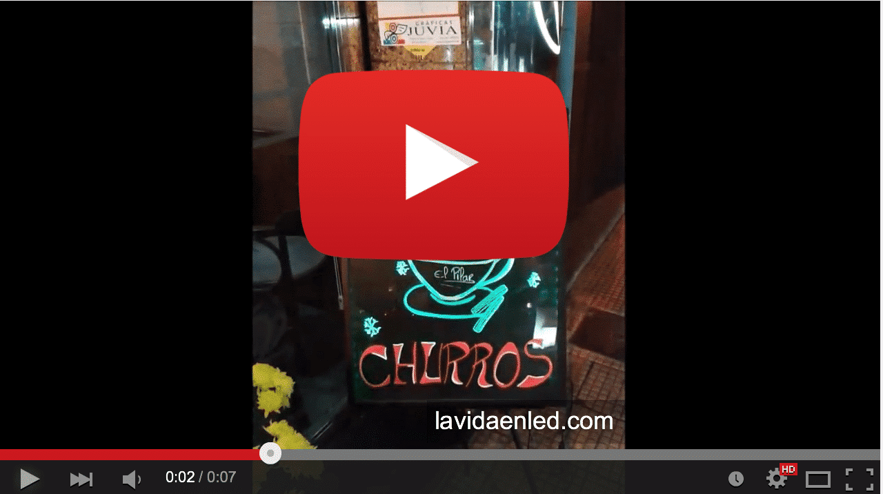 Ardoise Lumineuse LED