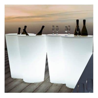 Cubitera luminosa led 'Vigo', luz 16 colores