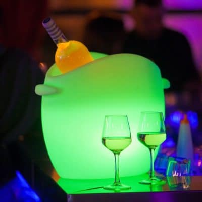 Cubitera luminosa led 'SO FRESH', luz 16 colores