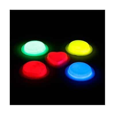 Pin circular luminoso glow