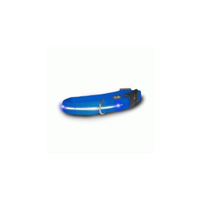 Luminous Dog Collars, Visiglo, Blue
