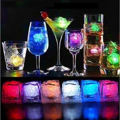 Ice cubes, LED, RGB, 3x3cm