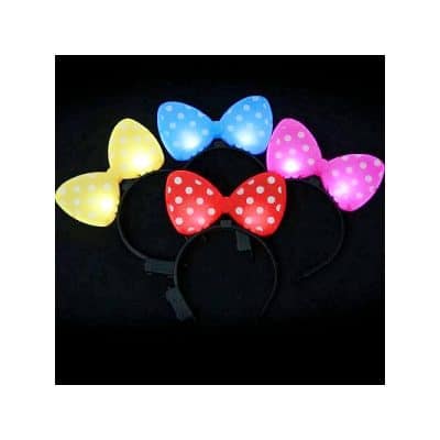 Diadema lazo Minnie LED