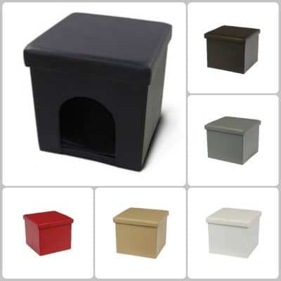 Caseta para Perro o Gato Puff Asiento Plegable (Varios colores)