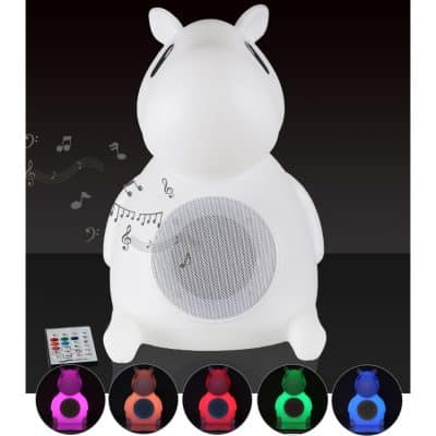 Lámpara Led infantil bluetooth luz 16 colores, portátil
