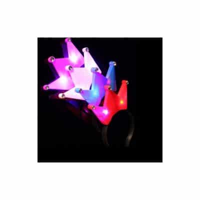 5 Coronas Diademas LED