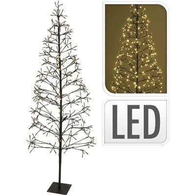 Árvore de Natal Led 180cm, 400 Leds, Luz Quente