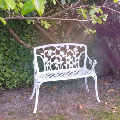 Bancs de jardin en aluminium